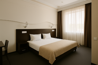 Гостиница Премьер Краснодар Улучшенный номер с кроватью размера «king-size» или 2 отдельными кроватями-1